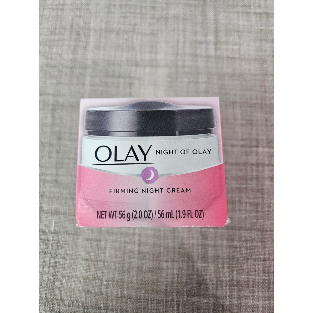 Olay Night of Olay Firming Night Cream 2.0 oz Moisturizer for Face and Neck